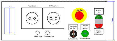 Technische Zeichnung der Baureihe PT 200.